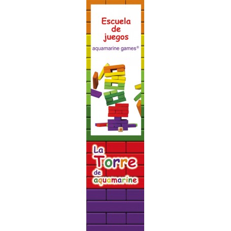Torre de Blocos Coloridos XL - Aquamarine Games