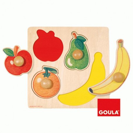 Puzzle Frutas Goula 12 a 24 meses