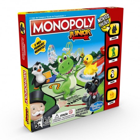 Monopoly Junior - Jogo de Tabuleiro Hasbro