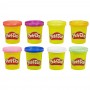 Play-Doh Rainbow Pack 8 Potes - Hasbro