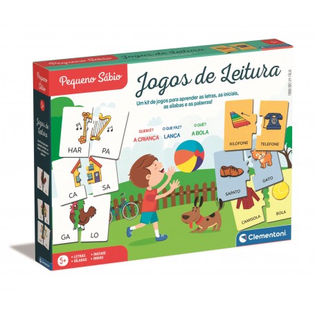 Pequeno Sábio - Jogos de Leitura, Clementoni