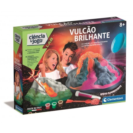 Vulcão Brilhante (Ciência & Jogo), Clementoni