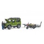 Land Rover Defender c/ Atrelado e Moto Ducati - Bruder