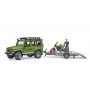 Land Rover Defender c/ Atrelado e Moto Ducati - Bruder