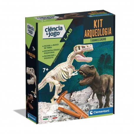 Kit Arqueologia Tiranossauro - Clementoni