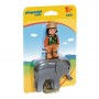 Tratadora com Elefante 1.2.3 - Playmobil