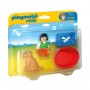 Menina com Cão 1.2.3 - Playmobil