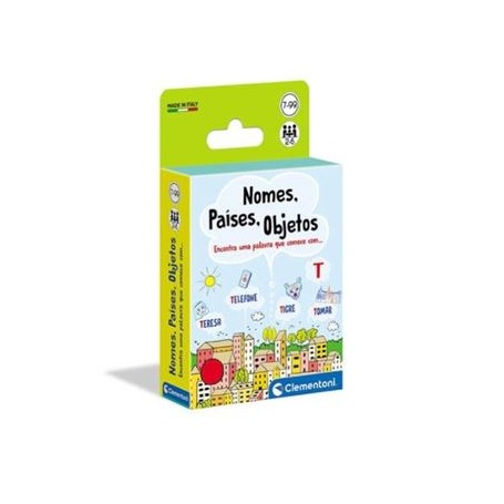 Nomes, Países, Objetos - Clementoni