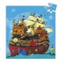 O Barco do Barbarossa - Puzzle Silhueta 54 pcs Djeco