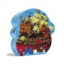 O Barco do Barbarossa - Puzzle Silhueta 54 pcs Djeco