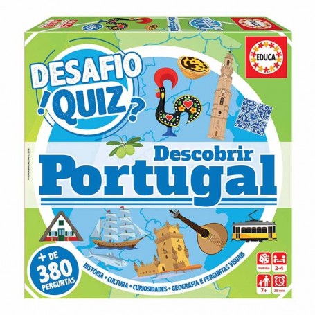 Descobrir Portugal - Desafio Quiz Educa