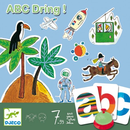ABC Dring - Jogo para Aprender as Letras, Djeco